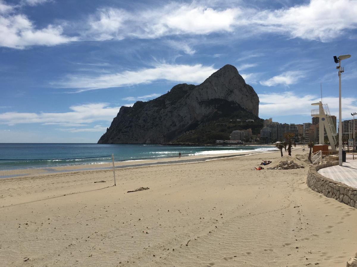 Apartamento En Calpe, Playa De La Fossa, Primera Linea, Aa Bagian luar foto