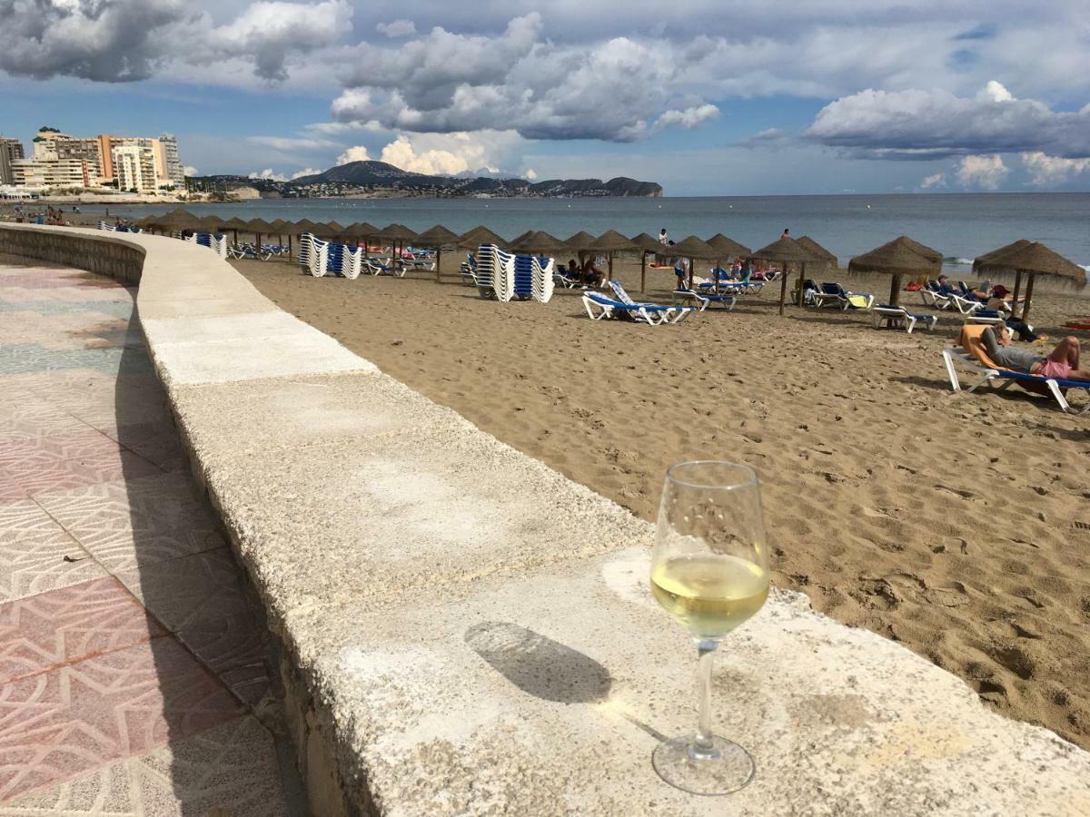 Apartamento En Calpe, Playa De La Fossa, Primera Linea, Aa Bagian luar foto