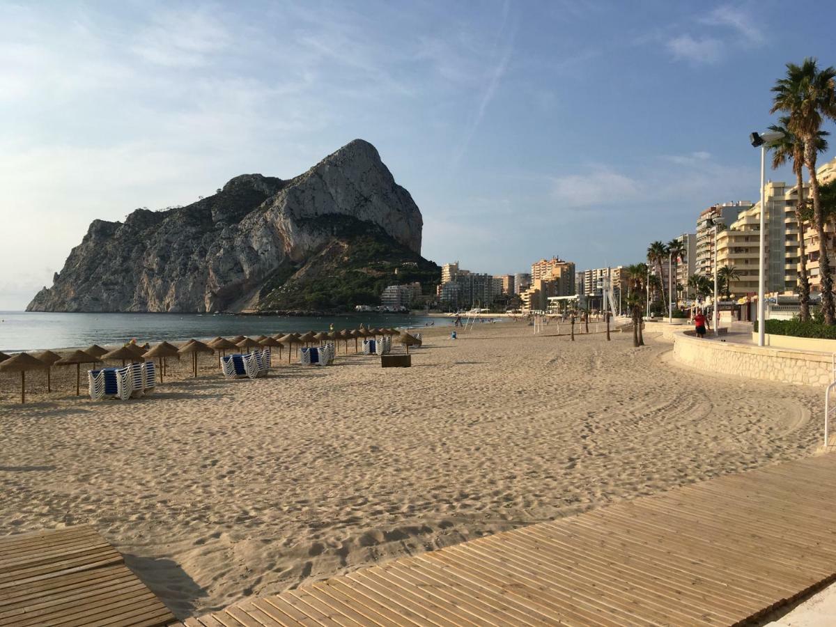 Apartamento En Calpe, Playa De La Fossa, Primera Linea, Aa Bagian luar foto