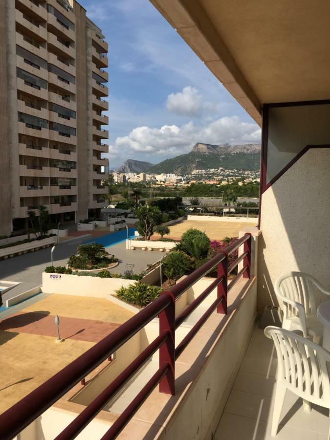 Apartamento En Calpe, Playa De La Fossa, Primera Linea, Aa Bagian luar foto