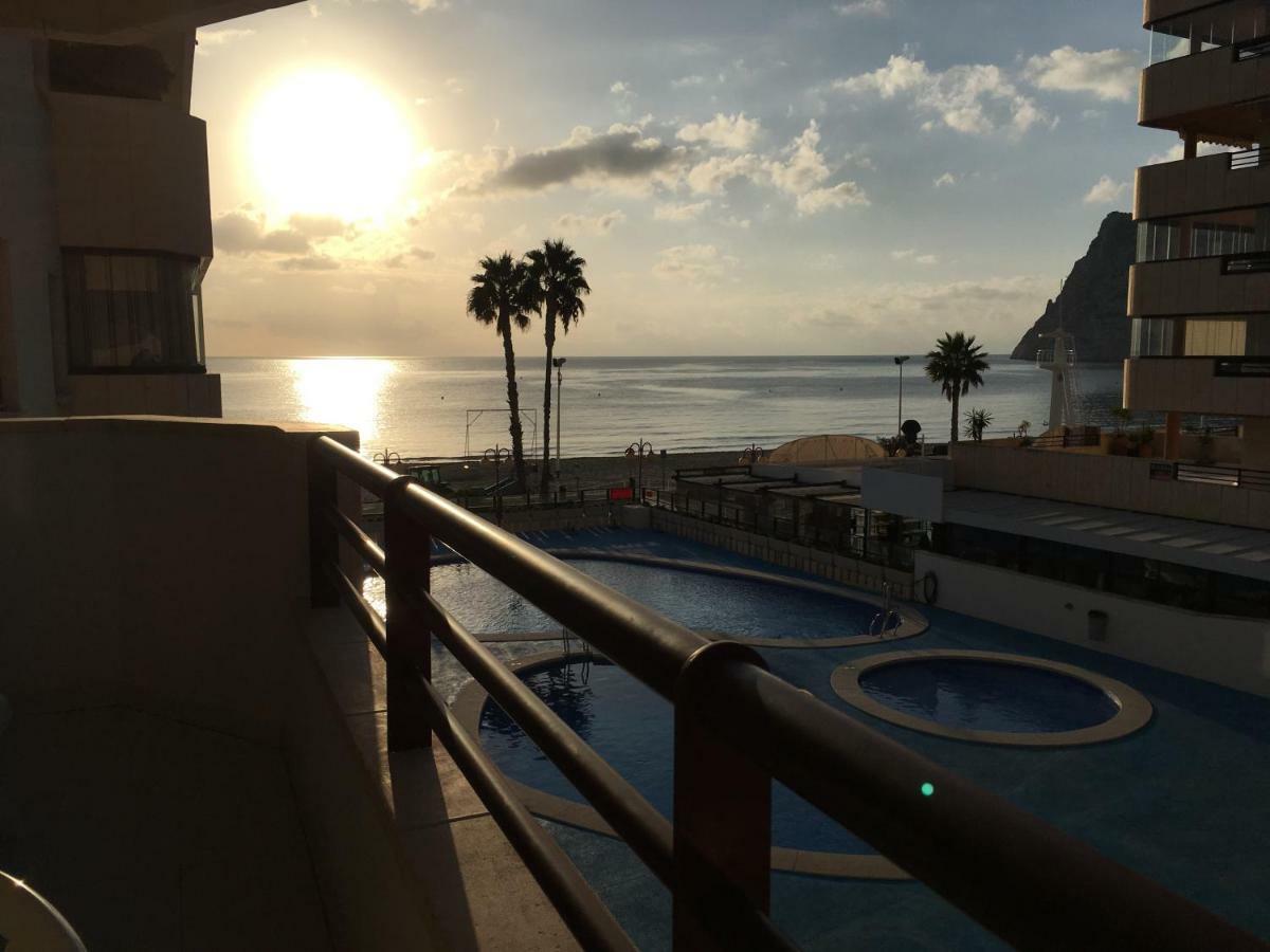 Apartamento En Calpe, Playa De La Fossa, Primera Linea, Aa Bagian luar foto