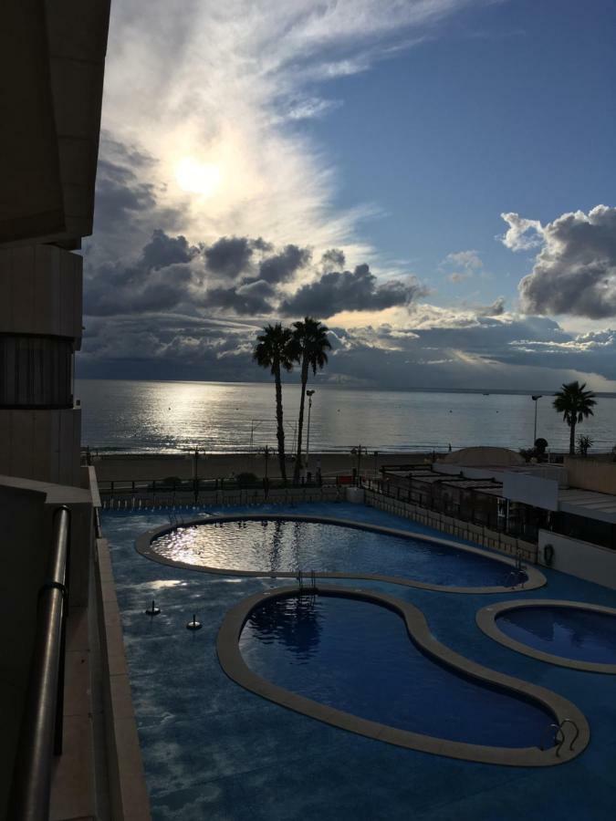 Apartamento En Calpe, Playa De La Fossa, Primera Linea, Aa Bagian luar foto