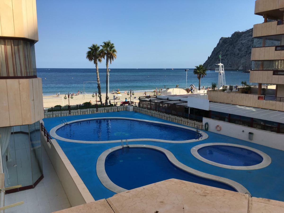 Apartamento En Calpe, Playa De La Fossa, Primera Linea, Aa Bagian luar foto