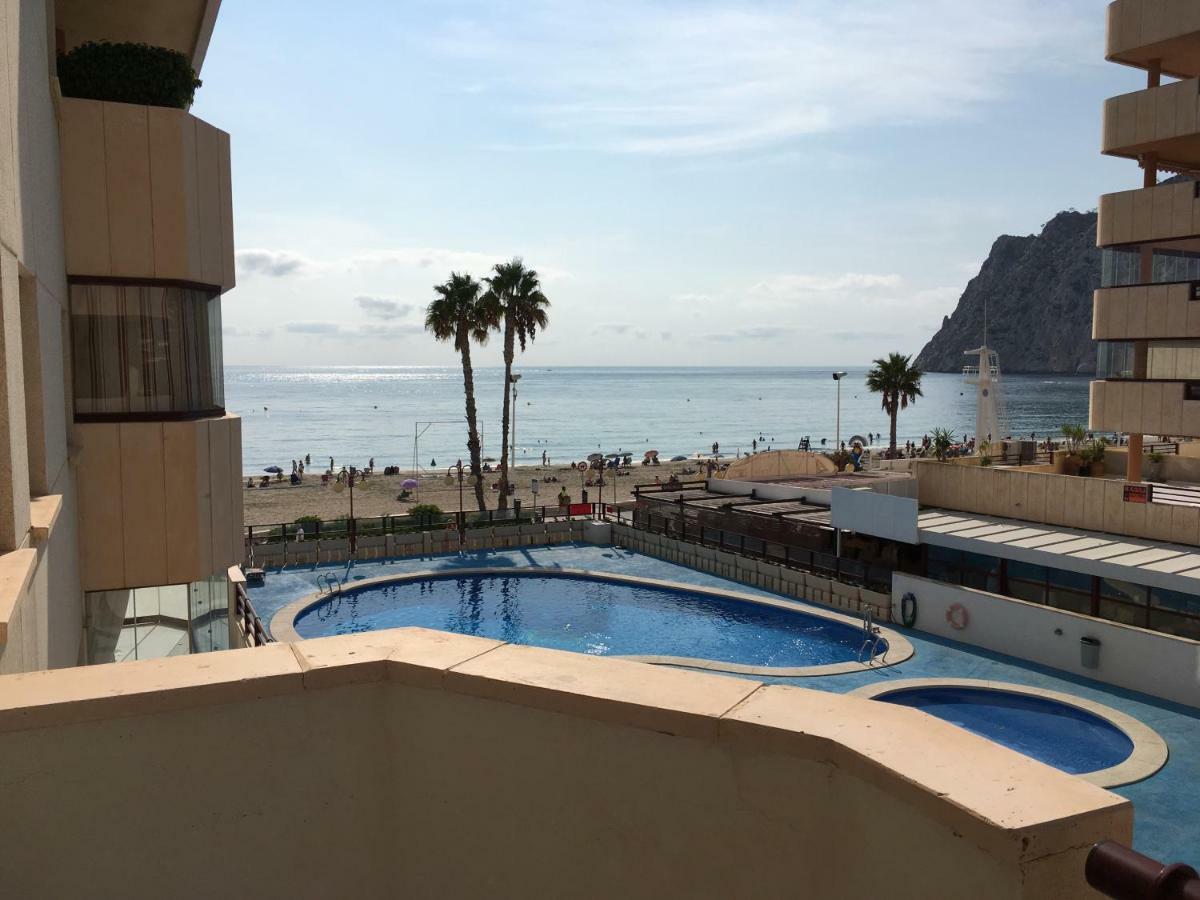 Apartamento En Calpe, Playa De La Fossa, Primera Linea, Aa Bagian luar foto