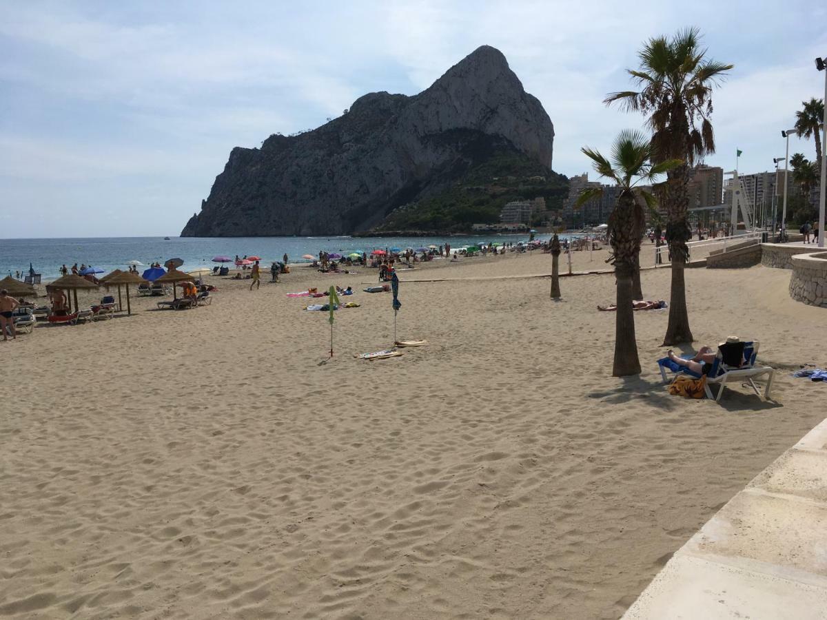 Apartamento En Calpe, Playa De La Fossa, Primera Linea, Aa Bagian luar foto