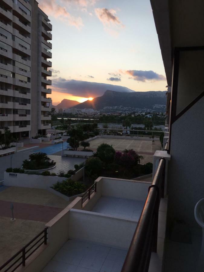 Apartamento En Calpe, Playa De La Fossa, Primera Linea, Aa Bagian luar foto