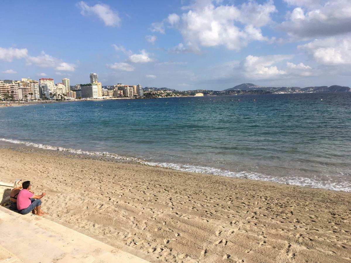 Apartamento En Calpe, Playa De La Fossa, Primera Linea, Aa Bagian luar foto