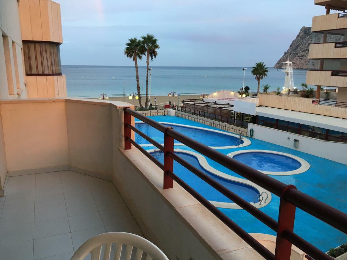 Apartamento En Calpe, Playa De La Fossa, Primera Linea, Aa Bagian luar foto