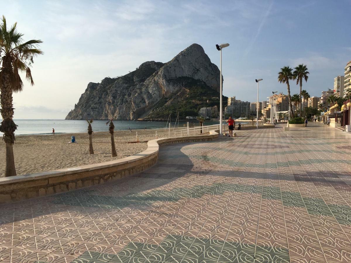 Apartamento En Calpe, Playa De La Fossa, Primera Linea, Aa Bagian luar foto