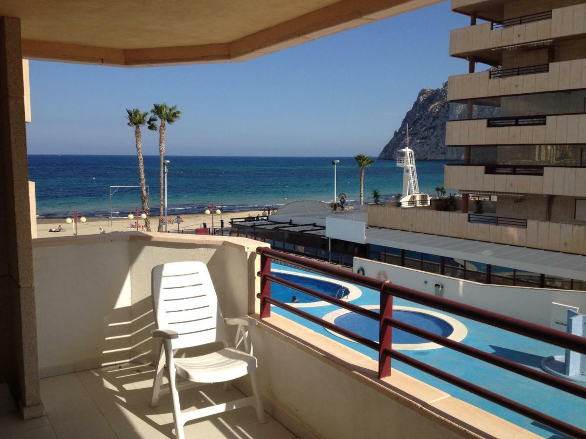 Apartamento En Calpe, Playa De La Fossa, Primera Linea, Aa Bagian luar foto