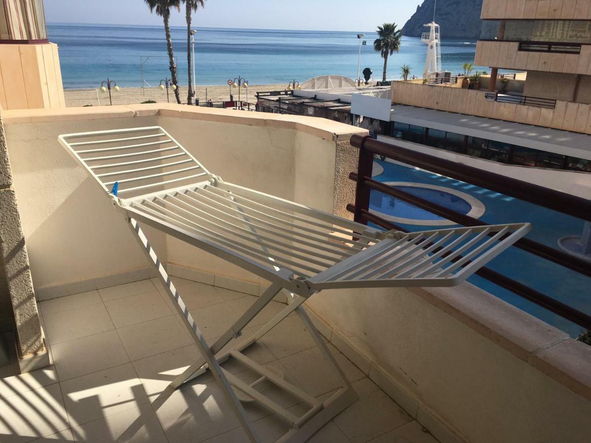 Apartamento En Calpe, Playa De La Fossa, Primera Linea, Aa Bagian luar foto